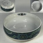 謙山窯六寸浅鉢W10742