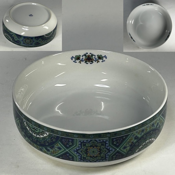 謙山窯六寸浅鉢W10742