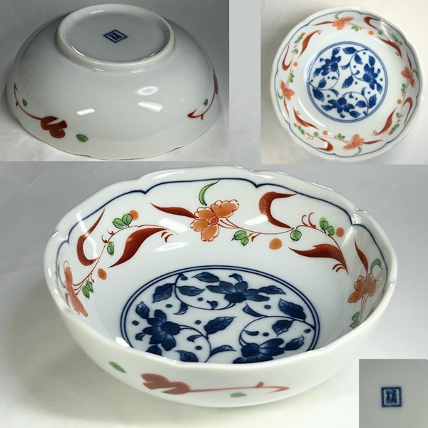 たち吉赤絵小鉢W10752