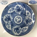 印判手八寸皿W9321