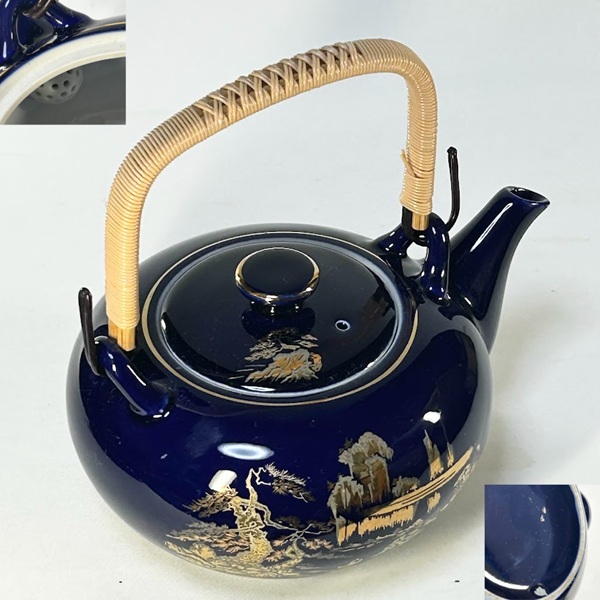 有田焼本郷陶苑瑠璃急須