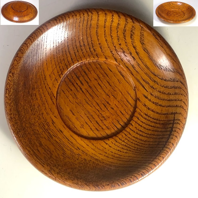 木製茶托W8246
