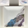 ちぎり絵豆皿五枚セットW9374