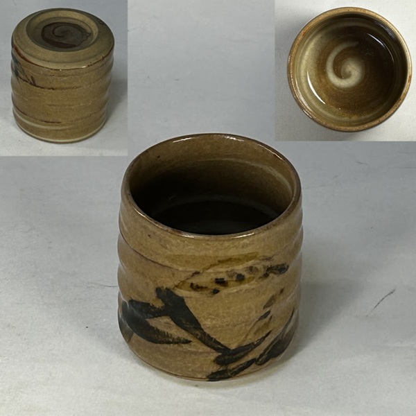 白泉作志野湯呑