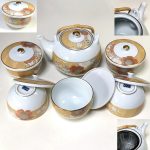 乃りたけノリタケ春隣急須湯呑セット