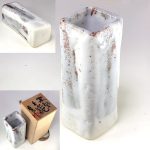 王子窯加藤寛治志野花瓶