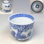唐子蕎麦猪口W9546