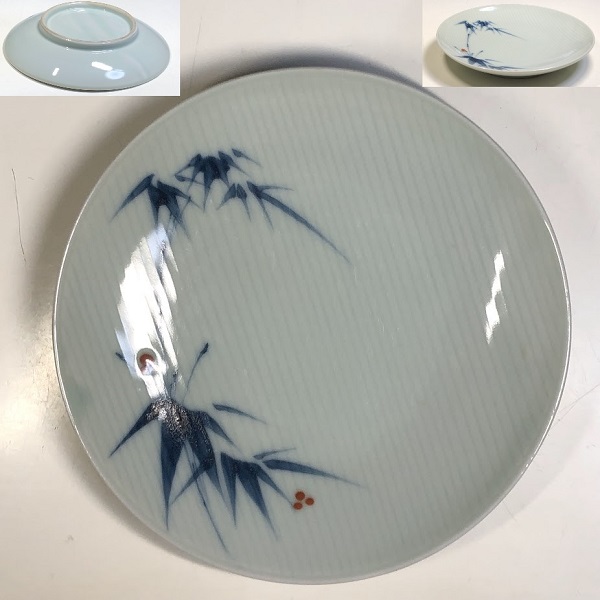 竹図小皿W9597