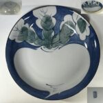 瑞陶蕪図九寸深皿