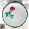 香蘭社薔薇17cmプレート