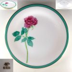 香蘭社薔薇17cmプレート