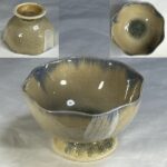 灰釉高足小鉢W11025