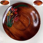 木製茶托五点セットW8630