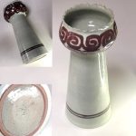 雅山窯Y・N作花瓶花生