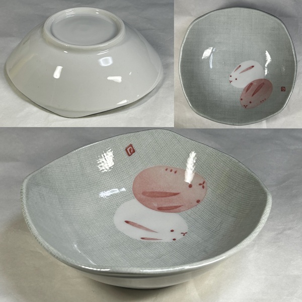 片岡鶴太郎兎小鉢