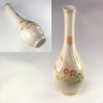 薩摩焼幹二郎鶴首花瓶