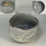 鼠志野抹茶碗W10428