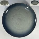 灰釉吹八寸皿W10483