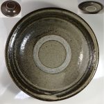 沖縄琉球やちむん六寸皿W7298