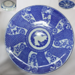 印判手一尺大皿W6908