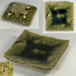 織部銘々皿W10484