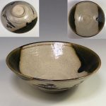 市川竹川織部抹茶碗
