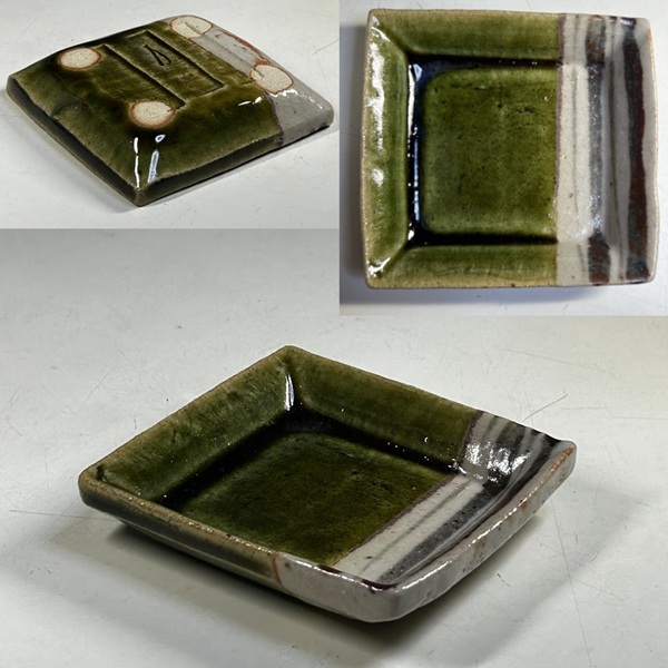 織部豆皿W10568