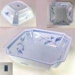 乃りたけノリタケ角盛鉢W9003