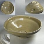 黄瀬戸抹茶碗W10586