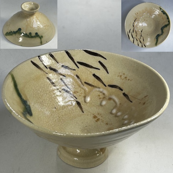 高足高台抹茶碗