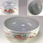 赤絵丼鉢W9032