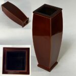 春慶塗花器W10607