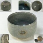 水野教雄練込抹茶碗