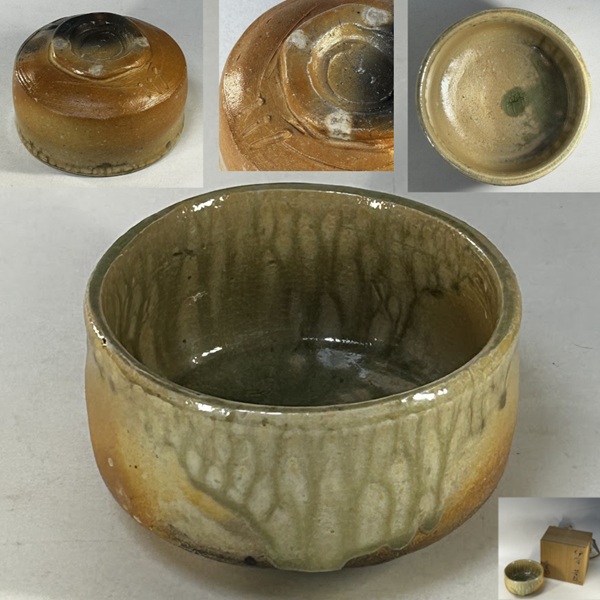 伊賀焼谷本光生抹茶碗W10611