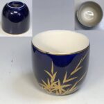 平安香蘭瑠璃湯呑