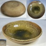 伊賀焼六寸深皿W10619