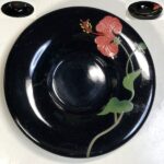 琉球漆器茶托W9910