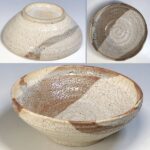 志野六寸鉢W9928