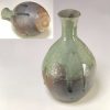 信楽焼灰釉徳利花瓶