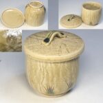 たち吉黄瀬戸蒸茶碗