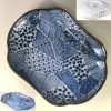 第一陶器ぶるー浪漫長皿W7919