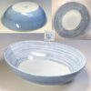 前畑陶器芦田淳楕円小判盛鉢