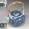 前畑陶器庫山窯青華緑彩急須