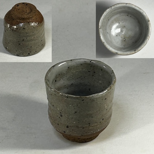 唐津焼湯呑W10656