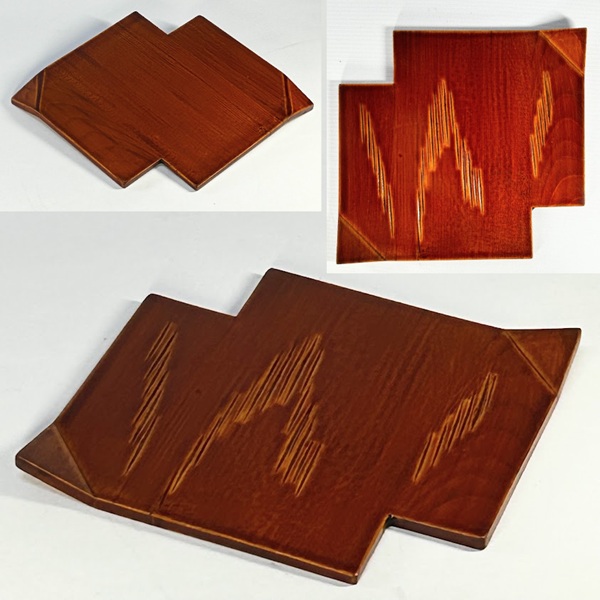 春慶塗銘々皿菓子皿W10667