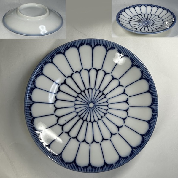 菊紋小皿W10680
