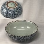 清秀蛸唐草小鉢W7130