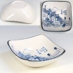 東海道五十三次日本橋図豆鉢