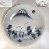 富士山帆船図八寸皿